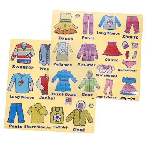 SHINEOFI 1 Satz Etiketten Für Kleidung Aufkleber Zur Organisation Von Jungen Und Mädchenkleidung Beschreibbare Sticker Für Aufbewahrungsboxen 2blätter SHINEOFI 1 Satz Etiketten Für Kleidung Aufkleber Zur Organisation Von Jungen Und Mädchenkleidung Beschreibbare Sticker Für Aufbewahrungsboxen 2blätter von SHINEOFI