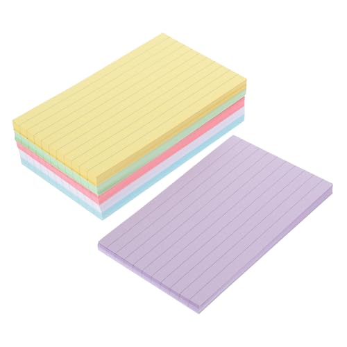SHINEOFI 1 Satz Farbige Karteikarten Bunt Schreiben Mini-karteikarten Stichwort Mehrfarbig Groß Wortkarten Flashcard Revisionskarten Tragbare Notizkarten Pastell Diy-karten Papier 300 Blatt SHINEOFI 1 Satz Farbige Karteikarten Bunt Schreiben Mini-karteikarten Stichwort Mehrfarbig Groß Wortkarten Flashcard Revisionskarten Tragbare Notizkarten Pastell Diy-karten Papier 300 Blatt von SHINEOFI