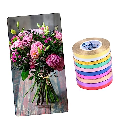 SHINEOFI 1 Satz Geschenkband Junggesellenabschied Dekoration Weihnachtsdeko Hochzeitsdeco Geschenkverpackung Gebutagsdeko Urlaub Breit Seidenband Wickelband Weihnachtsband Plastik 20 Stück von SHINEOFI