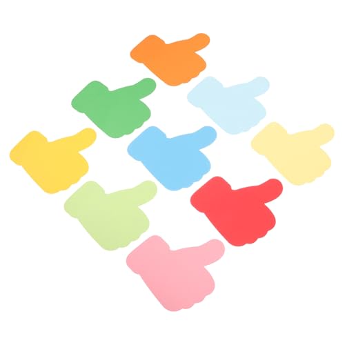 SHINEOFI 1 Satz Handgeformter Papierschnitt Papierausschnitte Dekoration Hände Pauspapier Für Schnittmuster Office Decoration Dekoratives Diy-papier Filigrane Wandausschnitte 54 Stück von SHINEOFI