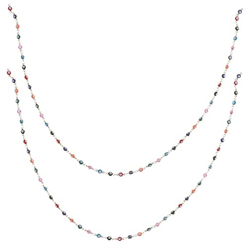 SHINEOFI 1 Satz Handkette Kettenglieder Herstellung Für Halskette Kabel Multifunktionale Kupferkette Diy Schmuckteile Armbandmaterial Anhänger Diy Kette Armband Diy Kette Legierung 2 Stück SHINEOFI 1 Satz Handkette Kettenglieder Herstellung Für Halskette Kabel Multifunktionale Kupferkette Diy Schmuckteile Armbandmaterial Anhänger Diy Kette Armband Diy Kette Legierung 2 Stück von SHINEOFI