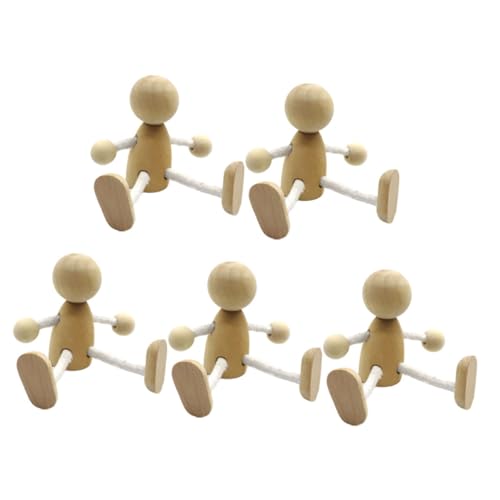 SHINEOFI 1 Satz Holzfiguren Ausmalen Puppe Unvollendet Für Anbindung Holzspielzeug Holzfiguren Menschen Holzhandwerk Selber Machen Desktop - Miniaturdekor Hölzern 6 Stück SHINEOFI 1 Satz Holzfiguren Ausmalen Puppe Unvollendet Für Anbindung Holzspielzeug Holzfiguren Menschen Holzhandwerk Selber Machen Desktop - Miniaturdekor Hölzern 6 Stück von SHINEOFI