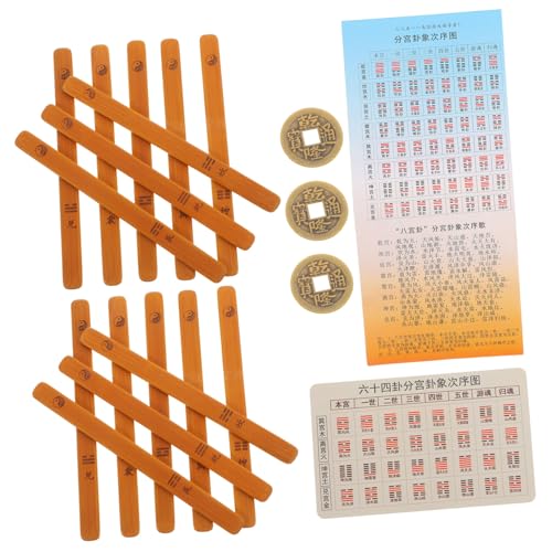 SHINEOFI 1 Satz I-ging-hexagrammstab Aus Bambus I-ching-trigramme Aus Bambusstäben Wahrsagungsstäbe Aus Bambus Vintage Chinesische Essstäbchen Ich Liebe Glücksstäbe Wahrsagen Beige SHINEOFI 1 Satz I-ging-hexagrammstab Aus Bambus I-ching-trigramme Aus Bambusstäben Wahrsagungsstäbe Aus Bambus Vintage Chinesische Essstäbchen Ich Liebe Glücksstäbe Wahrsagen Beige von SHINEOFI