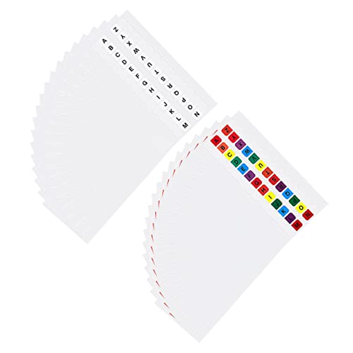 SHINEOFI 1 Satz Index-aufkleber Pagemarker Indexaufkleber Wiederverwendbar Registerkarten Alphabet Klebrig Notizblock-seitenmarkierungen Haftstreifen Für Notizbücher Das Haustier 30 Blatt SHINEOFI 1 Satz Index-aufkleber Pagemarker Indexaufkleber Wiederverwendbar Registerkarten Alphabet Klebrig Notizblock-seitenmarkierungen Haftstreifen Für Notizbücher Das Haustier 30 Blatt von SHINEOFI
