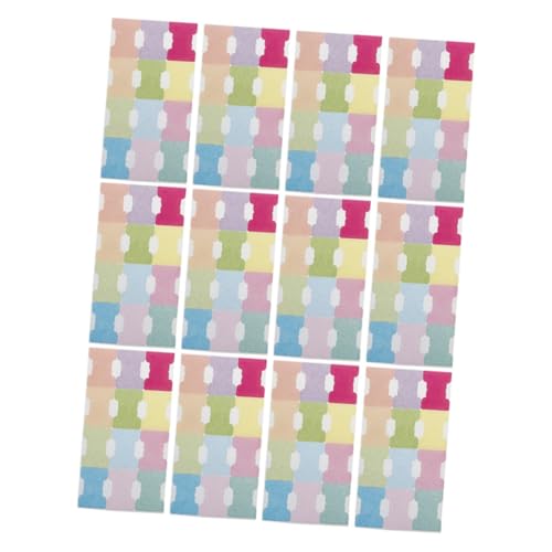 SHINEOFI 1 Satz Index-label Index-tabs Buchregisterkarten Etiketten Groß Farbig Buch-klebestreifen Klebrig Markierungen Seitenreiter Klebestreifen Für Bücher Geformt Papier 12blätter SHINEOFI 1 Satz Index-label Index-tabs Buchregisterkarten Etiketten Groß Farbig Buch-klebestreifen Klebrig Markierungen Seitenreiter Klebestreifen Für Bücher Geformt Papier 12blätter von SHINEOFI