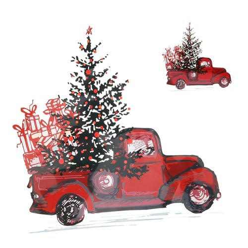 SHINEOFI 1 Satz Kleidung Patches Weihnachtspatches Für Hitze Noel Weihnachtsdeko Dekoration Weihnachten Transfermotive Zum Aufbügeln Kleiderflicken Selber Machen Farbdrucktinte 2 Stück von SHINEOFI