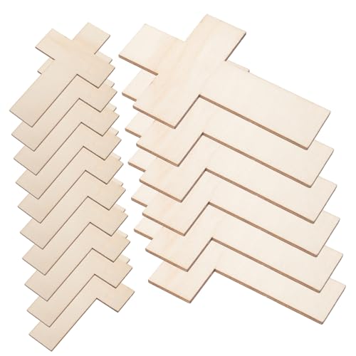 SHINEOFI 1 Satz Log-farbkreuz Für Handwerk Kreuze Zum Basteln Gemacht Mini-kreuz-anhänger Kreuzausschnitt Aus Holz Unfertige Holzschilder Holzrohlinge Ausschnitte Handwerk 20 Stück SHINEOFI 1 Satz Log-farbkreuz Für Handwerk Kreuze Zum Basteln Gemacht Mini-kreuz-anhänger Kreuzausschnitt Aus Holz Unfertige Holzschilder Holzrohlinge Ausschnitte Handwerk 20 Stück von SHINEOFI