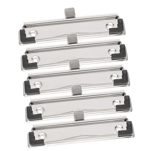 SHINEOFI 1 Satz Mappe Clips Robuster Clip Für Die Zwischenablage Clipboard Klemmbrett Halterung Klemmbrettklammern Für Die Krankenpflege Clip Für Die Büro-zwischenablage Metall 5 Stück SHINEOFI 1 Satz Mappe Clips Robuster Clip Für Die Zwischenablage Clipboard Klemmbrett Halterung Klemmbrettklammern Für Die Krankenpflege Clip Für Die Büro-zwischenablage Metall 5 Stück von SHINEOFI