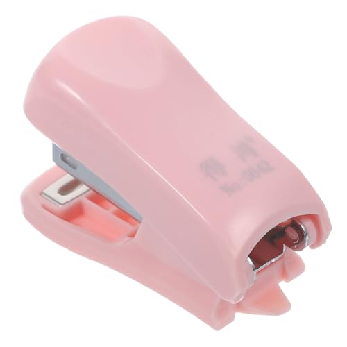 SHINEOFI 1 Satz Mini-Hefter Kompakt ergonomische the office manuelle hefter bisschen - Handlicher Hefter Buchheime Hefter für den Schreibtisch Hefter heftig Klassenzimmerzubehör Eisen Rosa SHINEOFI 1 Satz Mini-Hefter Kompakt ergonomische the office manuelle hefter bisschen - Handlicher Hefter Buchheime Hefter für den Schreibtisch Hefter heftig Klassenzimmerzubehör Eisen Rosa von SHINEOFI