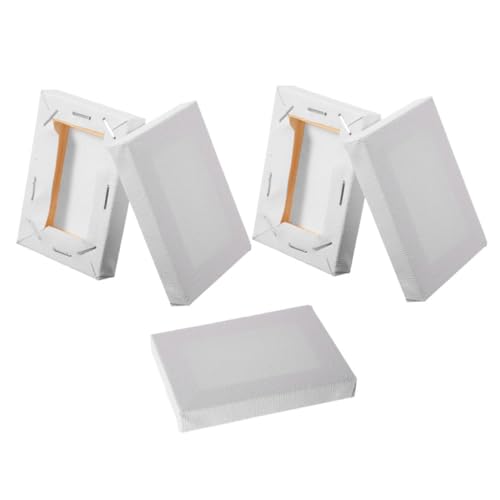 SHINEOFI 1 Satz Mini Öl Bilderrahmen Kleine Kleine Leinwände Maltafeln Auf Malerei Mini -leinwände Malleinwand Für Malen Künstler Malrahmen Holz 5 Stück von SHINEOFI