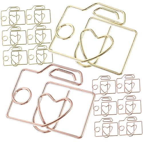 SHINEOFI 1 Satz Mini-büroklammer Aus Metall Farbig Büroklammern Markieren Kleine Dokumentenklammern Handwerk Büroklammer Büroklammern Klemmen Stifte Brads Für Papierhandwerk Clips 20 Stück SHINEOFI 1 Satz Mini-büroklammer Aus Metall Farbig Büroklammern Markieren Kleine Dokumentenklammern Handwerk Büroklammer Büroklammern Klemmen Stifte Brads Für Papierhandwerk Clips 20 Stück von SHINEOFI