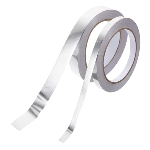 SHINEOFI 1 Satz Nahtaufkleber DIY Metallic Tape Dekoband Teppichband Klebeband Sticker Deko Bastelband Strass Fugenband Für Wand Scrapbooking Basteln Klebeband Kunststoff 2Rollen von SHINEOFI