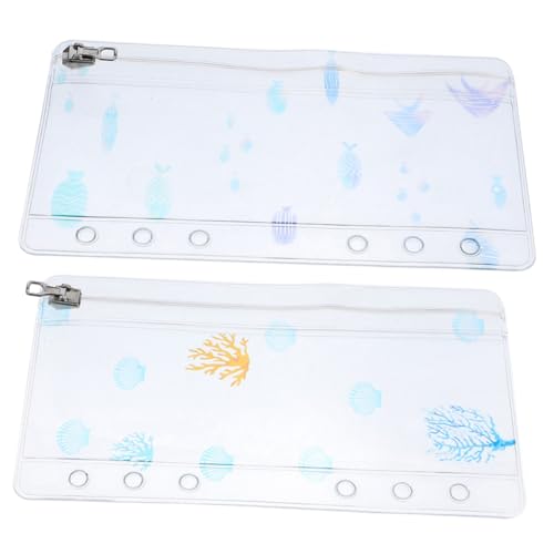 SHINEOFI 1 Satz Ordnertaschen Mappen Aktenmappe Aktenordner Cartape Notizbuch Budgetbindemittel Visitenkartentasche Mit Reißverschluss Wiederverwendbare Reißverschlusstaschen Pvc 2 Stück SHINEOFI 1 Satz Ordnertaschen Mappen Aktenmappe Aktenordner Cartape Notizbuch Budgetbindemittel Visitenkartentasche Mit Reißverschluss Wiederverwendbare Reißverschlusstaschen Pvc 2 Stück von SHINEOFI