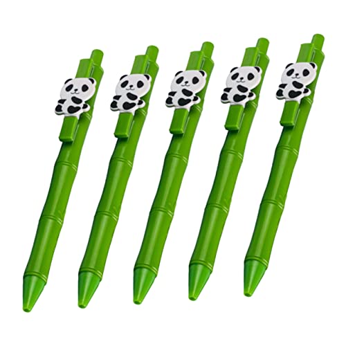 SHINEOFI 1 Satz Panda-stift Tierstifte Stifte Süße Stifte Schwarze Stifte Kugelschreiber Duftende Gelstifte Gel-tintenstift Stifte Schwarze Tinte Panda-gelstifte Abs 5 Stück von SHINEOFI