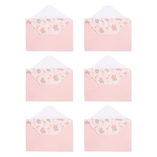 SHINEOFI 1 Satz Retro Briefpapier Set mit Umschlägen Teiliges mit Blumen und Tiermotiven für Einladungen Postkarten und Persönliche Briefe von SHINEOFI