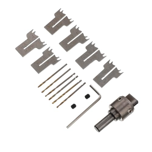 SHINEOFI 1 Satz Ringbohrer für Holzarbeiten Teiliges Ring Maker Werkzeugset für Präzises Bohren von Ringen für Sandelholz für Schmuckherstellung und Bastelprojekte von SHINEOFI