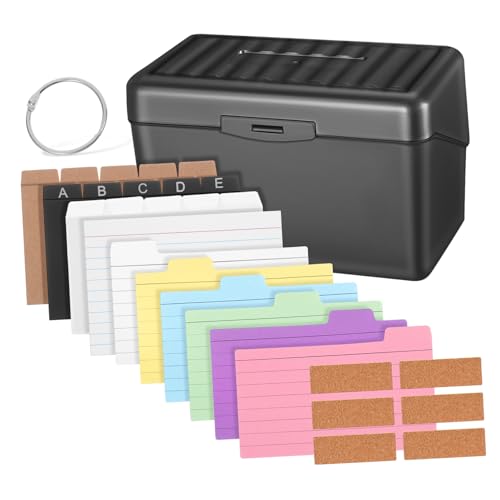 SHINEOFI 1 Satz Satz Desktop-aufbewahrungsbox Flash-karten-organizer Karteikartenspeicher Farbige Karteikarten Linierte Karteikarten Karteikartenordner Linierte Blöcke Lernkarten Papier SHINEOFI 1 Satz Satz Desktop-aufbewahrungsbox Flash-karten-organizer Karteikartenspeicher Farbige Karteikarten Linierte Karteikarten Karteikartenordner Linierte Blöcke Lernkarten Papier von SHINEOFI