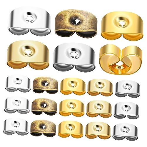 SHINEOFI 1 Satz Sichere Ohrstecker Verschlüsse Farben Ohrschmuck Ersatzteile Für Diy Ohrringe Ohrstecker Rückseiten Kompatibel Mit Meisten Ohrsteckerstiften Einfach Zu Befestigen 20 Paare SHINEOFI 1 Satz Sichere Ohrstecker Verschlüsse Farben Ohrschmuck Ersatzteile Für Diy Ohrringe Ohrstecker Rückseiten Kompatibel Mit Meisten Ohrsteckerstiften Einfach Zu Befestigen 20 Paare von SHINEOFI
