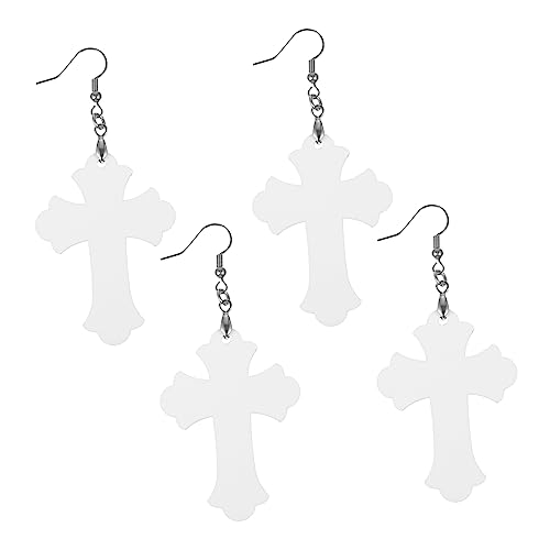 SHINEOFI 1 Satz Sublimations Ohrstecker Rohlinge Diy Schmuck Zubehör Für Basteln Beidseitig Bedruckbar Hitzebeständig Kreuz Anhänger Für Personalisierte Heat Transfer Ohrringe 5 Paare SHINEOFI 1 Satz Sublimations Ohrstecker Rohlinge Diy Schmuck Zubehör Für Basteln Beidseitig Bedruckbar Hitzebeständig Kreuz Anhänger Für Personalisierte Heat Transfer Ohrringe 5 Paare von SHINEOFI