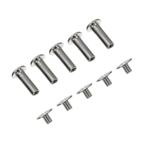 SHINEOFI 1 Satz Teiliges Binding Screw Carbonstahl Buchschrauben Und Nieten Für Lederhandwerk Fotoalben Dokumentenbindung Und Scrapbooking Installieren Robuste Und Langlebige 50 Stück SHINEOFI 1 Satz Teiliges Binding Screw Carbonstahl Buchschrauben Und Nieten Für Lederhandwerk Fotoalben Dokumentenbindung Und Scrapbooking Installieren Robuste Und Langlebige 50 Stück von SHINEOFI