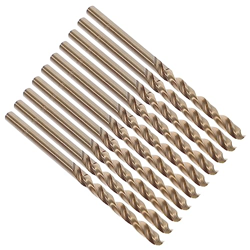 SHINEOFI 1 Satz Teiliges Metallbohrer Kobaltstahl Für Hartes Metall Und Gusseisen Präzise Positionierung Hohe Effizienz Und Lange 10 Stück von SHINEOFI