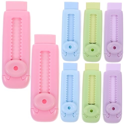 SHINEOFI 1 Satz Teleskop-radierer Erasers for Radiergummi Bürogadges Pencil Eraser Radiergummi Testen Einziehbar Groß Radierer Testen Radiergummis Für Schulprüfungen Abs 8 Stück SHINEOFI 1 Satz Teleskop-radierer Erasers for Radiergummi Bürogadges Pencil Eraser Radiergummi Testen Einziehbar Groß Radierer Testen Radiergummis Für Schulprüfungen Abs 8 Stück von SHINEOFI