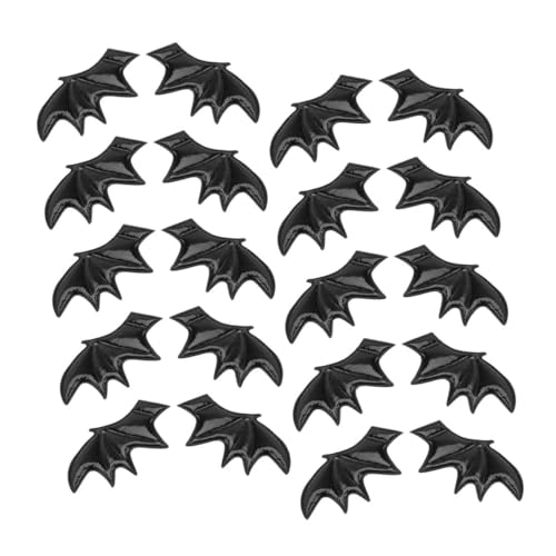 SHINEOFI 1 Satz Teufelsflügel Ornament Mit Bobby Stirnbändern Halloween Partygeschenke Fledermaus Dekorationen Zubehör Für Und Erwachsene Fledermaus Tag LED Halloween 40 Stück von SHINEOFI