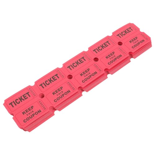 SHINEOFI 1 Satz Tombola Ticket Etiketten Events Double Please Tombola Tickets Türspiele Warteschlange Preistafel Gold Tickets Karnevalsparty Tickets Belohnungen Bingo 200 Stück SHINEOFI 1 Satz Tombola Ticket Etiketten Events Double Please Tombola Tickets Türspiele Warteschlange Preistafel Gold Tickets Karnevalsparty Tickets Belohnungen Bingo 200 Stück von SHINEOFI