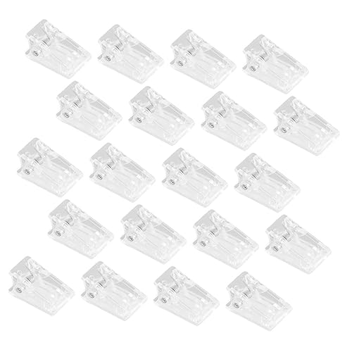 SHINEOFI 1 Satz Transparenter Foto Halter Papier Clip Befestigungselemente Winzig Klein Mini-bastelklammern Plane Süße Büroklammern Inhaber Plakataufhängerstreifen Drücken Plastik 20 Stück SHINEOFI 1 Satz Transparenter Foto Halter Papier Clip Befestigungselemente Winzig Klein Mini-bastelklammern Plane Süße Büroklammern Inhaber Plakataufhängerstreifen Drücken Plastik 20 Stück von SHINEOFI