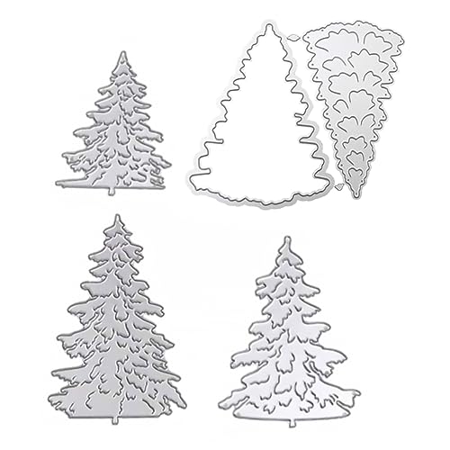 SHINEOFI 1 Satz Weihnachtsbaumform Stanzformen Frohe Weihnachten Prägevorlage Prägung Weihnachtsdeko Christmas Decorations Schneideform Metallstanzschablonen Rostfreier Stahl Silver 5 Stück SHINEOFI 1 Satz Weihnachtsbaumform Stanzformen Frohe Weihnachten Prägevorlage Prägung Weihnachtsdeko Christmas Decorations Schneideform Metallstanzschablonen Rostfreier Stahl Silver 5 Stück von SHINEOFI