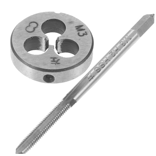 SHINEOFI 1 Satz Werkzeugset für Präzise Gewindebearbeitung Grob und Feinverzahnten Schneidwerkzeugen Langlebige Metallkonstruktion für Profis und Diy Enthusiasten von SHINEOFI