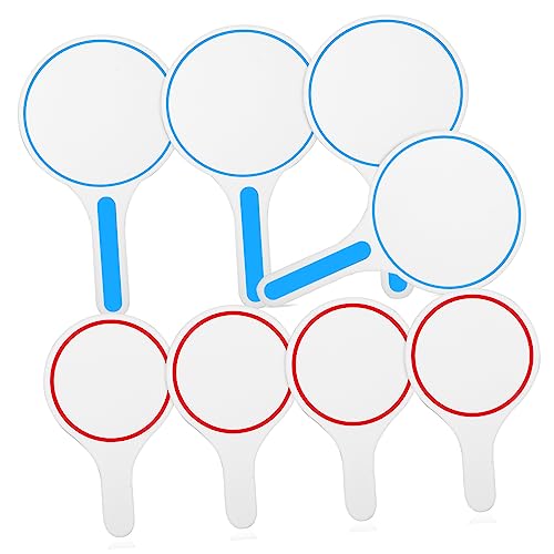SHINEOFI 1 Satz Whiteboard Zum Schreiben Handheld-whiteboard Trocken Abwischbare Klemmbretter Punktzahl Leer Trocken Abwischbare Zeichen Whiteboard Mit Schneller Antwort Kt-board 8 Stück SHINEOFI 1 Satz Whiteboard Zum Schreiben Handheld-whiteboard Trocken Abwischbare Klemmbretter Punktzahl Leer Trocken Abwischbare Zeichen Whiteboard Mit Schneller Antwort Kt-board 8 Stück von SHINEOFI