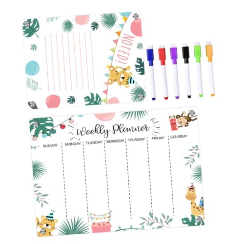 SHINEOFI 1 Satz kühlschrank planer notizblock mit magnet Magnetische Schreibtafel für löschbar Kühlschrankmagnet Planke Whiteboard-Kalender trocken abwischbar Message Board Acryl SHINEOFI 1 Satz kühlschrank planer notizblock mit magnet Magnetische Schreibtafel für löschbar Kühlschrankmagnet Planke Whiteboard-Kalender trocken abwischbar Message Board Acryl von SHINEOFI