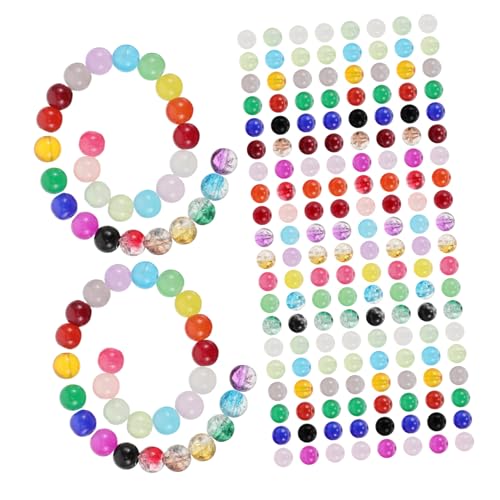 SHINEOFI 1 Schachtel Glasperlen Perlen Crackle Finish für Armband Halskette DIY Schmuckherstellung Handgefertigte Bunte Glasperlen Bastelmaterialien SHINEOFI 1 Schachtel Glasperlen Perlen Crackle Finish für Armband Halskette DIY Schmuckherstellung Handgefertigte Bunte Glasperlen Bastelmaterialien von SHINEOFI