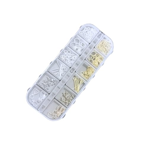 SHINEOFI 1 Schachtel Kettenverbinderverschlüsse Verschluss Zur Schmuckherstellung Verbindungsverschluss Schmuck Stecker Diy Charm Schnalle Charm-schnalle von SHINEOFI
