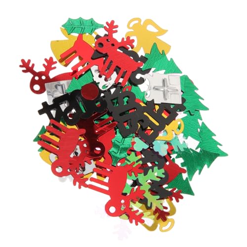 SHINEOFI 1 Set Tischdekoration Dekorationen Nummer Neujahrsparty Dekoration Ornamente Halle Rotes Konfetti Neon Party Ornament Wimpel Weihnachten Brillengestell Maschine Für von SHINEOFI