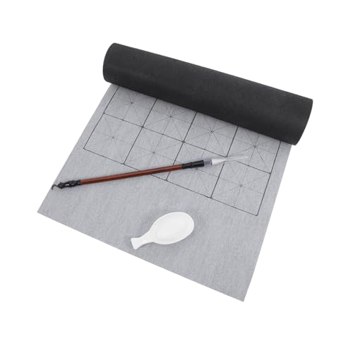 SHINEOFI 1 Set Übungsset Für Chinesische Kalligraphie, Wiederverwendbares Wasserschreibtuch, Kalligraphiepinsel, Stift, Wasserschale Für Anfänger, Tägliches Üben Und Verbesserung Der SHINEOFI 1 Set Übungsset Für Chinesische Kalligraphie, Wiederverwendbares Wasserschreibtuch, Kalligraphiepinsel, Stift, Wasserschale Für Anfänger, Tägliches Üben Und Verbesserung Der von SHINEOFI
