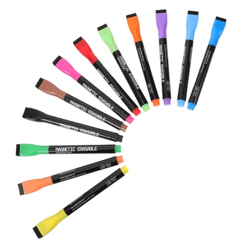 SHINEOFI 1 Set Whiteboard Marker Tragbare Whiteboard Marker Löschbare Stifte Mehrfarbige Kleine Trockenlöschmarker Kunststoff SHINEOFI 1 Set Whiteboard Marker Tragbare Whiteboard Marker Löschbare Stifte Mehrfarbige Kleine Trockenlöschmarker Kunststoff von SHINEOFI