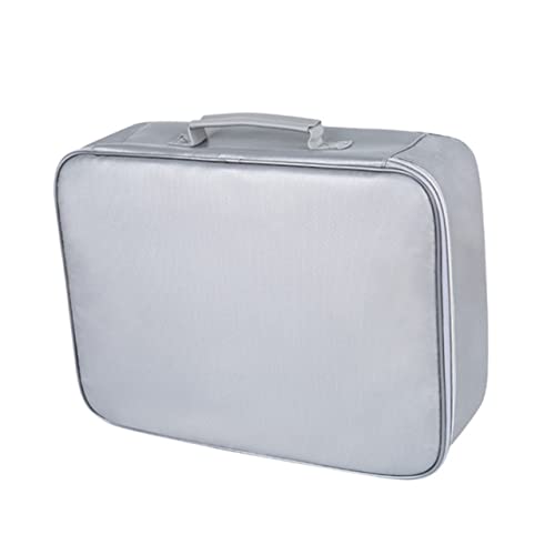 SHINEOFI 1 Stück Feuer Aufbewahrungstasche feuerfeste Bürotasche feuerfeste Taschen Lagerung schutzbox schutztasche Dokumententaschen Dokumententasche fürs Büro Silikon-Glasfasertuch Silver von SHINEOFI
