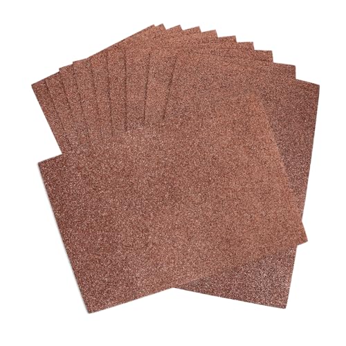 SHINEOFI 10 Blatt Glitzer Schaumstoffpapier Nicht Haftendes Bastelmaterial für Origami Party Dekoration und Kreative Projekte Hochwertige Vielseitige Schaumstoffblätter Braun SHINEOFI 10 Blatt Glitzer Schaumstoffpapier Nicht Haftendes Bastelmaterial für Origami Party Dekoration und Kreative Projekte Hochwertige Vielseitige Schaumstoffblätter Braun von SHINEOFI