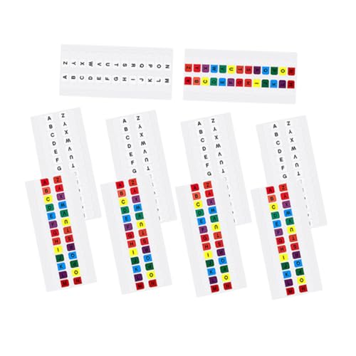 SHINEOFI 10 Blatt Index-Label klein Tabs für Lehrbücher Alphabet Etiketten süßes stationäres buch marker cartape Registerkarten für Notizblockseiten klebrige Buchregisterkarten das Haustier SHINEOFI 10 Blatt Index-Label klein Tabs für Lehrbücher Alphabet Etiketten süßes stationäres buch marker cartape Registerkarten für Notizblockseiten klebrige Buchregisterkarten das Haustier von SHINEOFI