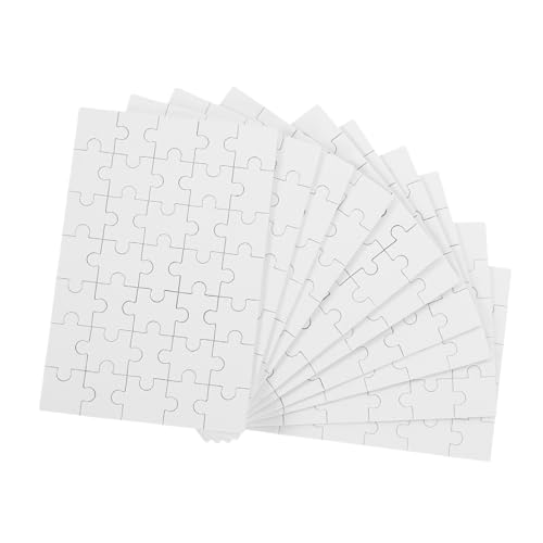 SHINEOFI 10 Blatt Teiliges Blanko holzpuzzle Hitzebeständige DIY puzzleplatten für Thermotransfer Wiederverwendbare Puzzlestücke zum Bemalen Kreative Bastelidee und für Familien und SHINEOFI 10 Blatt Teiliges Blanko holzpuzzle Hitzebeständige DIY puzzleplatten für Thermotransfer Wiederverwendbare Puzzlestücke zum Bemalen Kreative Bastelidee und für Familien und von SHINEOFI
