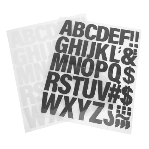 SHINEOFI 10 Blatt Teiliges Heat Transfer Vinyl Bügelbuchstaben für Textilien DIY Aufbügelfolie für T Shirts Weiße Schwarze Buchstaben Einfache Anwendung für Kleidungsdesigns SHINEOFI 10 Blatt Teiliges Heat Transfer Vinyl Bügelbuchstaben für Textilien DIY Aufbügelfolie für T Shirts Weiße Schwarze Buchstaben Einfache Anwendung für Kleidungsdesigns von SHINEOFI