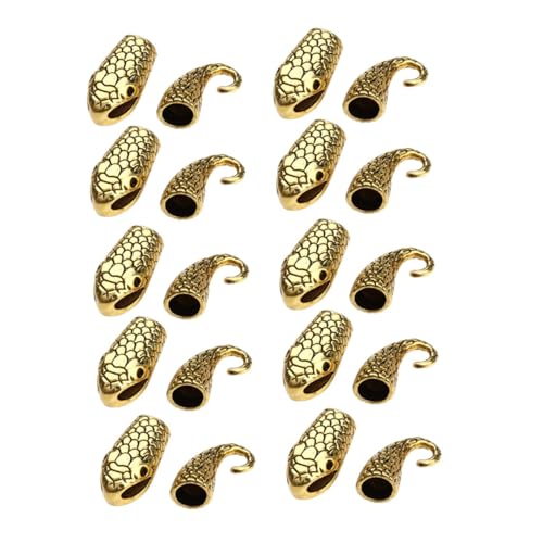 SHINEOFI 10 Paare Schmuck Verschluss bastelzeug the craft Armbandverschlüsse verschluss für armbänder befestigungsgurt trend Armband -Making -Kit Armband Knebelverschluss Legierung Golden SHINEOFI 10 Paare Schmuck Verschluss bastelzeug the craft Armbandverschlüsse verschluss für armbänder befestigungsgurt trend Armband -Making -Kit Armband Knebelverschluss Legierung Golden von SHINEOFI