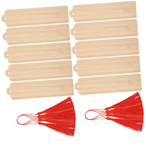 SHINEOFI 10 Sätze Holz Lesezeichen Blanko Diy Carving Anhänger Basteln Gravierte Seitenmarker für Bücher Handgefertigte Hängende Tags als und Dekoration SHINEOFI 10 Sätze Holz Lesezeichen Blanko Diy Carving Anhänger Basteln Gravierte Seitenmarker für Bücher Handgefertigte Hängende Tags als und Dekoration von SHINEOFI