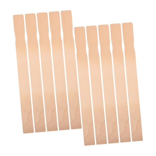 SHINEOFI 10 Stück Ergonomische Rührstäbchen für Epoxidharz Bastelprojekte und Gartenbeschriftungen Natürlichem Holz SHINEOFI 10 Stück Ergonomische Rührstäbchen für Epoxidharz Bastelprojekte und Gartenbeschriftungen Natürlichem Holz von SHINEOFI