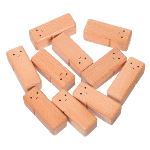 SHINEOFI 10 Stück Holzfiguren aus Buchenholz Unbemalte Holzpuppen für Basteln Montessori Lernspielzeug Vielseitige Diy-figuren für Malen Dekorieren Hochzeitstorten Kinderkreation SHINEOFI 10 Stück Holzfiguren aus Buchenholz Unbemalte Holzpuppen für Basteln Montessori Lernspielzeug Vielseitige Diy-figuren für Malen Dekorieren Hochzeitstorten Kinderkreation von SHINEOFI