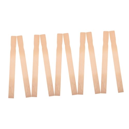 SHINEOFI 10 Stück Lange Robuste Rührstäbe Holz für Diy Projekte Epoxidharz und Gartenetiketten Vielseitig Einsetzbar für Künstler und Heimwerker von SHINEOFI
