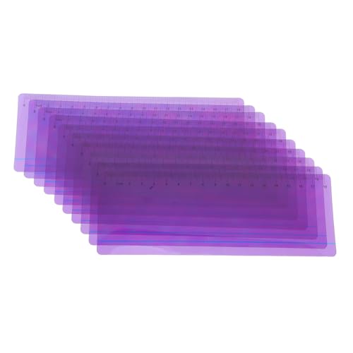 SHINEOFI 10 Stück Lesehilfe Lineal Lesezeichen für Junge Mädchen mit und Farbigem Overlay Geführte Lesestreifen zur Visuellen Unterstützung und Hervorhebung Beim Lesen Praktische von SHINEOFI
