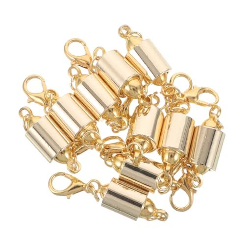 SHINEOFI 10 Stück Magnetischer DIY Verschluss Magnetische Halskettenverschlüsse Und Verschlüsse Schmuckmagnet Armbandherstellung Verschlüsse Magnet Schmuckverbinder DIY von SHINEOFI